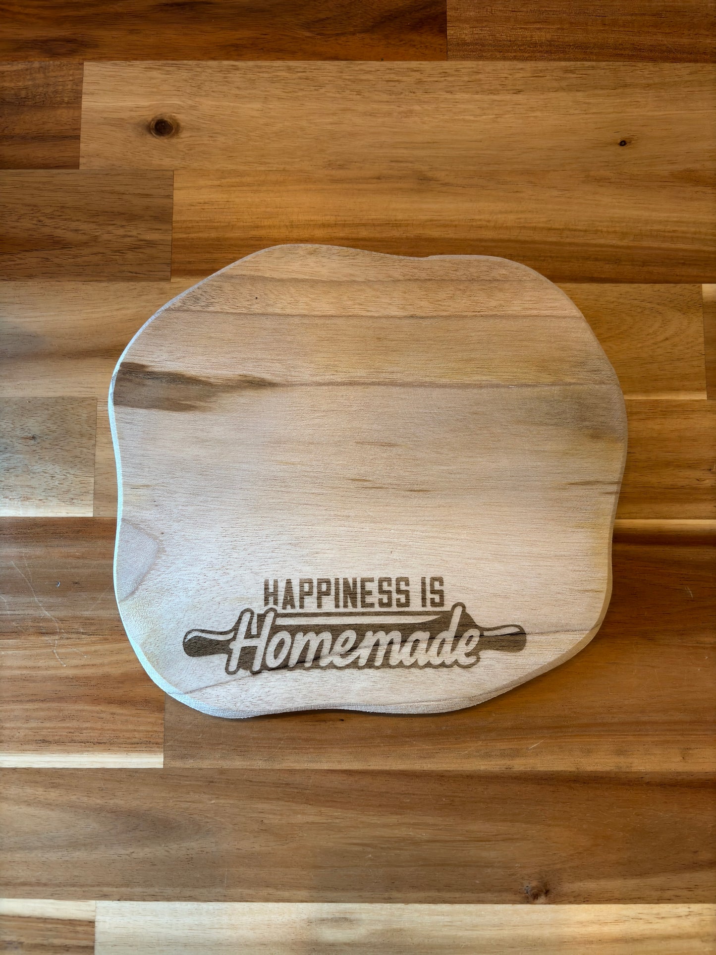 Serveerplank  teak - Happiness is homemade